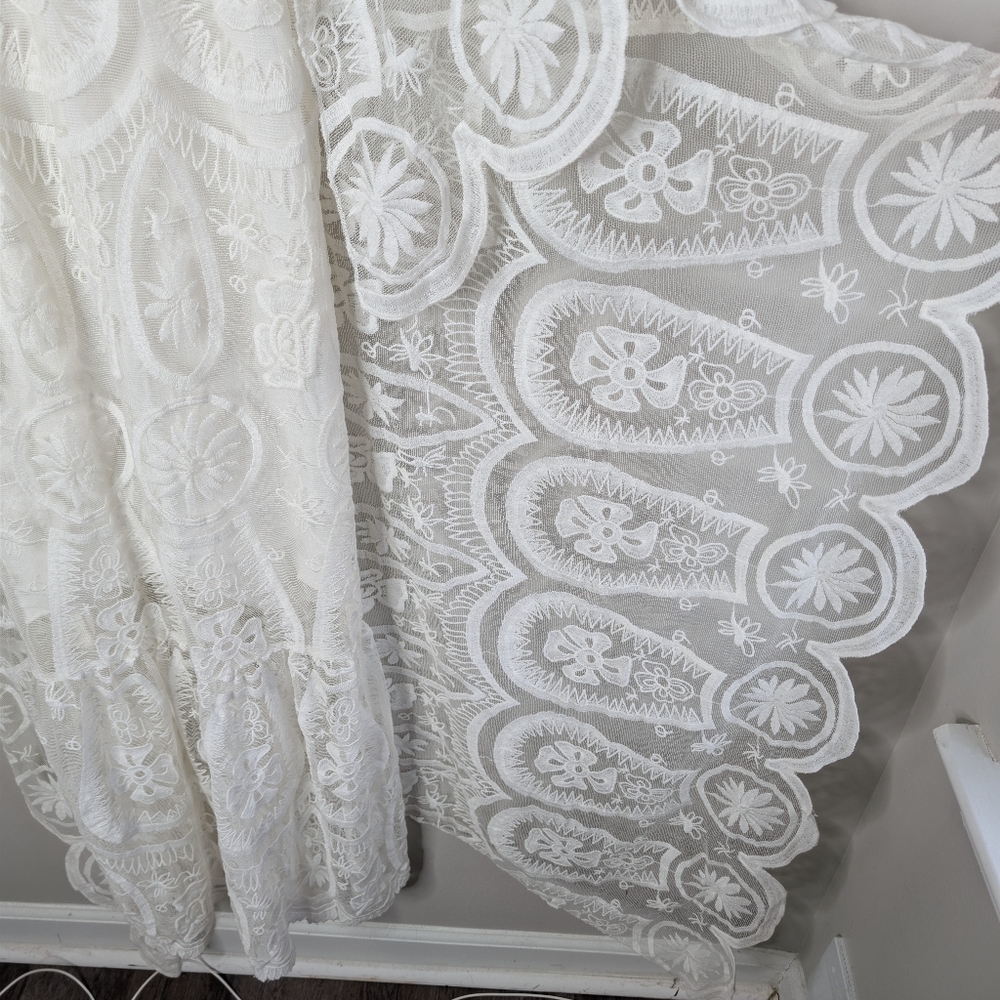 Jen's Pirate Booty Lily-white Swangsong Lace Maxi Dress - Picture 5 of 13